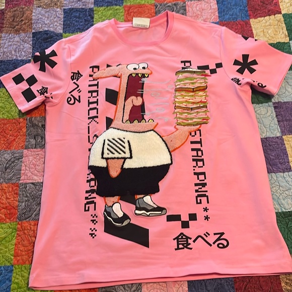 Patrick Star SpongeBob Cartoon Women’s Graphic T-Shirt - Picture 1 of 4